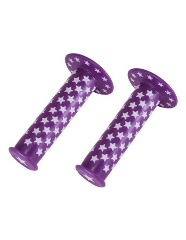 Star Grips 7/8 long 124mm 2006 Purple White Star.